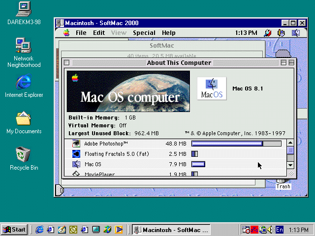 powerpc mac emulator for windows